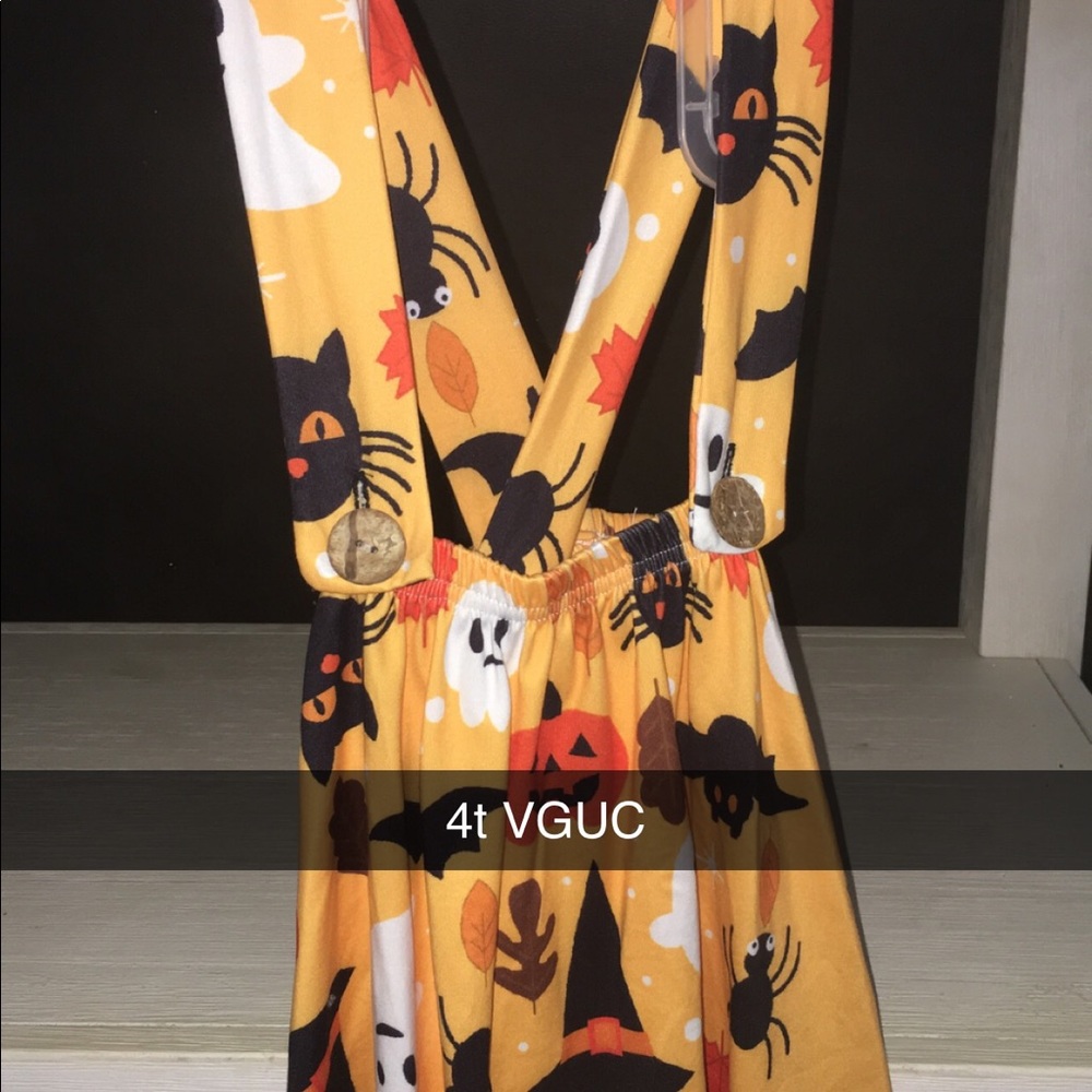 Halloween skirts suspenders